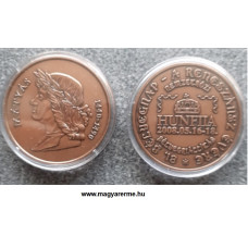 2008. Mátyás 1440-1490 színesfém érem